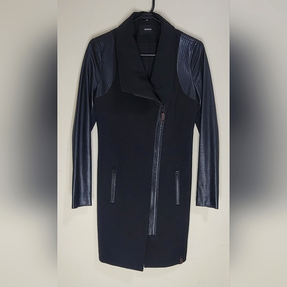 Rudsak asymmetrical zip trenchcoat - Picture 1 of 2